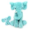 Image de Peluche Dimoitou maman et bébé Les Ptipotos Aqua (35 cm)
