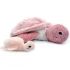 Image de Peluche géante Les Ptipotos Sauvenou maman-bébé tortue rose (49 cm)