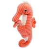 Image de Peluche Papadou papa et bébé Les Ptipotos Corail (34 cm)