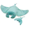 Image de Peluche géante Mantalou la raie manta et son bébé Aqua (67 cm)