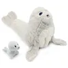 Image de Peluche Ploufou maman et bébé Les Ptipotos (35 cm)
