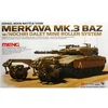 Image de Maquette Char : Char de bataille israélien Merkava Mk.3 BAZ Meng-TS005