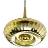 Image de Suspension Elements Lighting Grace Doré 200x120 mm 102022