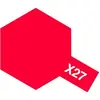 Image de Mini X27 - Rouge Transparent Brillant Tamiya-81527