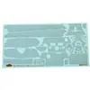 Image de Stickers Zimmerit King Tiger P. - 1/35e - Tamiya 12649