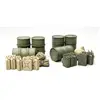 Image de Accessoires de maquettes militaires : Jerrycans Tamiya-32510