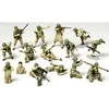Image de Figurines 2ème Guerre Mondiale  : Set Infanterie Américaine Tamiya-32513