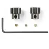 Image de Pignons moteur 18/19T 48dp - 1/10e - Tamiya 53965