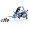 Image de Maquette avion : Vought F4U-1D Corsair w Moto-Tug Tamiya-61085
