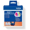 Image de Brother LC521VAL (Magenta, Cyan, Jaune, Noire)