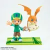 Image de Figurine Banpresto Digimon Adventure Dxf Adventure Archives Takeru&Patamon Vert 15 cm BP18976