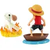 Image de Figurine Banpresto One Piece Luffy & Going Merry Log Stories Rouge 8 cm 4983164289282