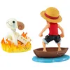 Image de Figurine Wcf Log Stories One Piece Monkey D.luffy & Going Merry
