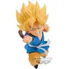 Image de Figurine Banpresto Dragon Ball GT SSGSS Gogeta vs Super 17 Match Makers Bleu 9 cm 4983164896428