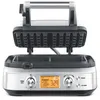 Image de Gaufrier Sage Appliances The Smart Waffle  Pro 1000 W Argent et Noir