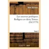 Image de Les oeuvres poétiques Redigees en deux Tomes. Tome 2 - Rémi Belleau - Hachette Bnf - broché - Livre