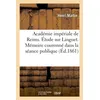 Image de Académie impériale de Reims. Étude sur Linguet. Mémoire couronné dans la séance publique Du 28 juillet 1859 - Martin-H - Hachette Bnf - broché - Livre