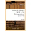 Image de Oeuvres de Voltaire 51-52, 54-70. Correspondance. T. 60 - Voltaire - Hachette Bnf - broché - Livre