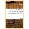Image de Oeuvres de Molière : avec les notes de tous les commentateurs. Tome 1 - Molière - Hachette Bnf - broché - Livre
