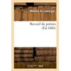 Image de Recueil de poésies - Madame de Lauvergne - Hachette Bnf - broché - Livre