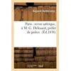 Image de Paris : revue satirique, à M. G. Delessert, préfet de police - Auguste Barthélemy - Hachette Bnf - broché - Livre