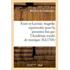 Image de Énée et Lavinie, tragédie représentée pour la première fois par l'Académie royale de musique Le mardi 14 février 1758. Et remise au théâtre le mardi 6 décembre 1768 - Bernard de Fontenelle - Hachette Bnf - broché - Livre