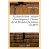 Image de Madame Hilaire : précédé d'une Réponse à L'Amour de M. Michelet (2e édition) - Louise Vallory - Hachette Bnf - broché - Livre