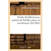Image de Études Schillériennes, poésies de Schiller mises en vers français (Éd.1862) - Antoine-Joseph Becart - Hachette Bnf - broché - Livre