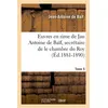 Image de Euvres en rime de Jan Antoine de Baïf, secrétaire de le chambre du Roy. Tome 5 (Éd.1881-1890) - Jean-Antoine Baïf - Hachette Bnf - broché - Livre