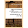 Image de Oeuvres complètes de J. J. Rousseau : avec les notes de tous les commentateurs. T. 18 (Éd.1826) - Jean-Jacques Rousseau - Hachette Bnf - broché - Livre