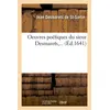 Image de Oeuvres poétiques du sieur Desmarets,... (Éd.1641) ed.1641 - Jean Desmarets de St-Sorlin - Hachette Bnf - broché - Livre