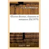 Image de Oeuvres diverses, chansons et romances - J.-L. de La Monneraye - Hachette Bnf - broché - Livre