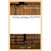 Image de Enosh, prologue - Gustave de La Noue - Hachette Bnf - broché - Livre