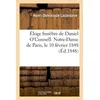 Image de Éloge funèbre de Daniel O'Connell, prononcé à Notre-Dame de Paris, le 10 février 1848 - Henri-Dominique Lacordaire - Hachette Bnf - broché - Livre