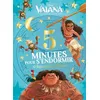 Image de VAIANA - 5 Minutes pour s'endormir - 12 Histoires avec Vaiana - Disney Princesses - Collectif - Hachette Disney - broché - Album jeunesse dès 3 ans