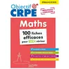 Image de Objectif CRPE 2026 - Maths - 100 fiches pour bien réviser - ép. écrite d'admissibilité M2/L3 - Laure Voirin-Bremont - Hachette Education - broché - Scolaire / Universitaire