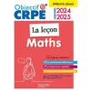 Image de Objectif CRPE 2025 - Maths - La leçon - épreuve orale d'admission - Erik Kermorvant - Hachette Education - broché - Scolaire / Universitaire broché