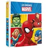 Image de MARVEL - Les Origines des Super Héros - Spider-Man, Hulk, Iron-Man, Captain Marvel, Captain America - Disney Marvel - Hachette Disney - cartonné - Album jeunesse cartonné