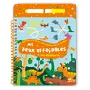 Image de Mes jeux effaçables - Les dinosaures + feutre - Marine Fleury - Deux Coqs D'or - relié - Livre-jeu
