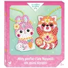 Image de Mes porte-clés kawaii en mini strass - mini boîte avec accessoires - - Léa Fabre - Deux Coqs D'or - Jeux livres objets (donnée non spécifiée)