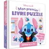 Image de DISNEY BABY - Mon Premier Livre Puzzle - 4 pièces - Stitch fait la fête - Walt Disney Company - Hachette Disney - cartonné - Album éveil dès la naissance cartonné