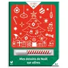Image de Mes Dessins de Noël sur vitres - pochette avec feutre craie - Héloïse Mab - Deux Coqs D'or - Document jeunesse