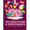 Image de 10 euros max pour 4 personnes Parce que se régaler ne devrait jamais coûter un bras - Collectif - Hachette Pratique - relié - Guide relié