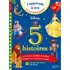 Image de Disney - 5 histoires - CP niveaux 1, 2, 3 - Isabelle Albertin - Hachette Education - broché - Scolaire / Universitaire