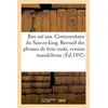 Image de Ban zaï sau. Commentaire du San-ze-king. Recueil des phrases de trois mots, version mandchoue - Wang Po Heou - Hachette Bnf - broché - Livre