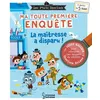 Image de Ma toute première enquête - La maîtresse a disparu La maitresse a disparu - Sandra Lebrun - Larousse - cartonné - Livre-jeu