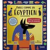 Image de Parle comme un Egyptien hieroglyphes 125 pochoirs - Tegen Evans - Larousse - cartonné - Livre-jeu