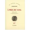 Image de À prix de sang Poèmes 1953-1987 - Giovanni Raboni - Gallimard - broché - Poésie broché