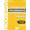 Image de Corrigés Littérature progressive avancé NC - Nicole Blondeau - Cle International - broché - Scolaire / Universitaire broché