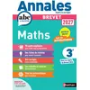 Image de Annales Brevet 2027 Maths - Sujets & Corrigés - Carole Feugère - Nathan - broché - Scolaire / Universitaire broché